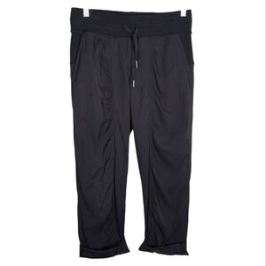 Lululemon Dance Studio Black Cropped Track Pants Size 6